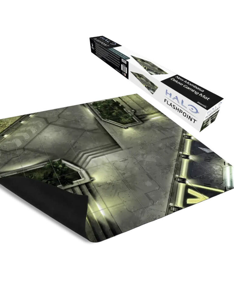 Mantic Entertainment, LTD - MGC PRESALE Halo: Flashpoint - New Mombasa Deluxe Gaming Mat 05/00/2026