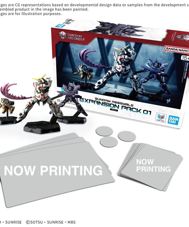 Bandai - BAS PRESALE Gundam Assemble - Expansion Pack 01 (EX01) 10/00/2026
