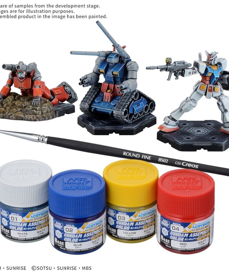 Bandai - BAS PRESALE Gundam Assemble - Paint Pack 01 (PA01) 10/00/2026