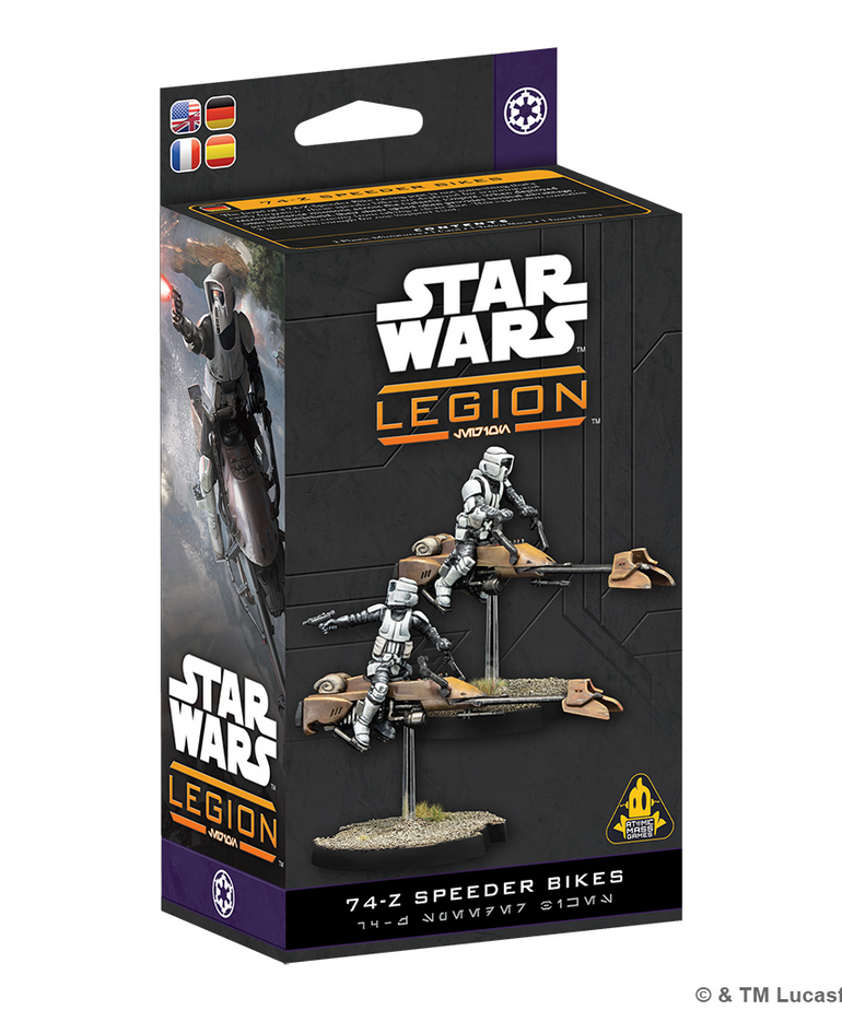 Atomic Mass Games - AMG PRESALE Star Wars: Legion - 74-Z Speeder Bike 05/15/2026