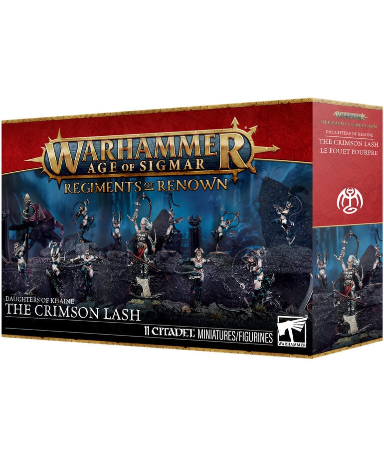 Games Workshop - GAW PRESALE Warhammer: Age of Sigmar - Daughters of Khaine - The Crimson Lash 04/11/2026