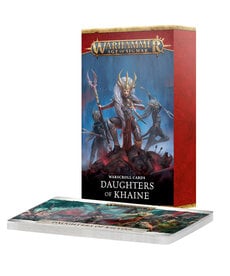 Games Workshop - GAW Warscroll Cards - Daughters of Khaine PRESALE 04/11/2026