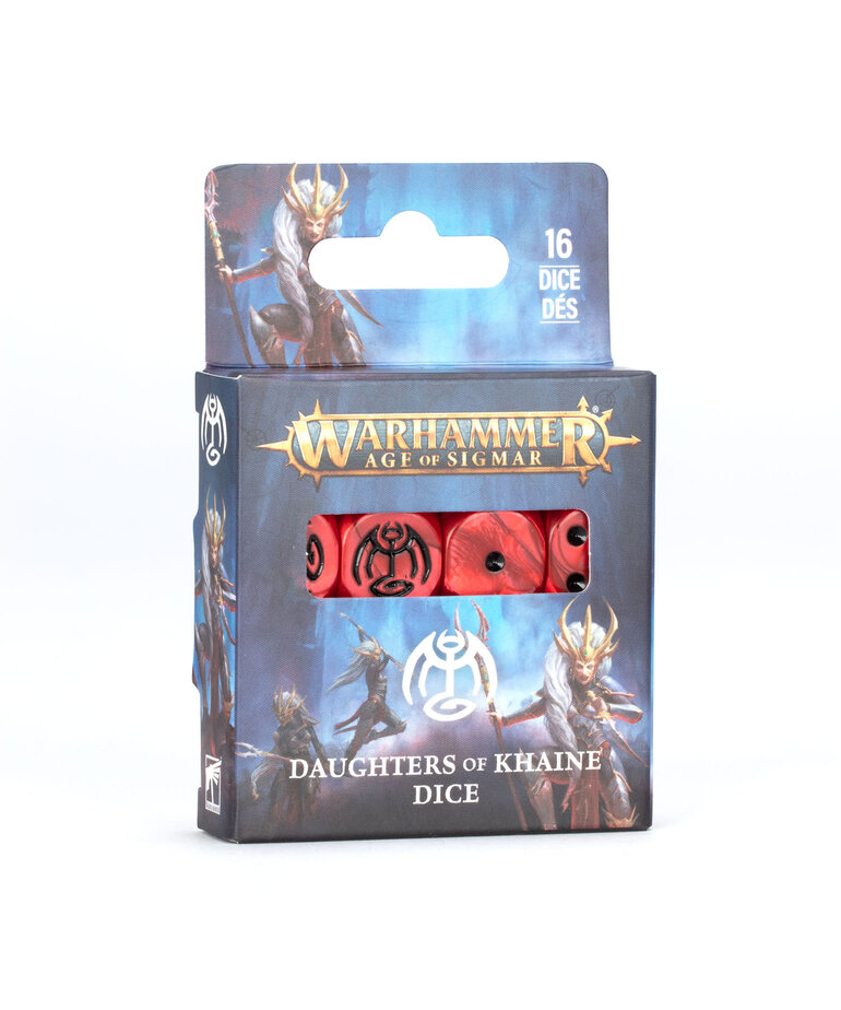 Games Workshop - GAW Warhammer: Age of Sigmar - Daughters of Khaine Dice