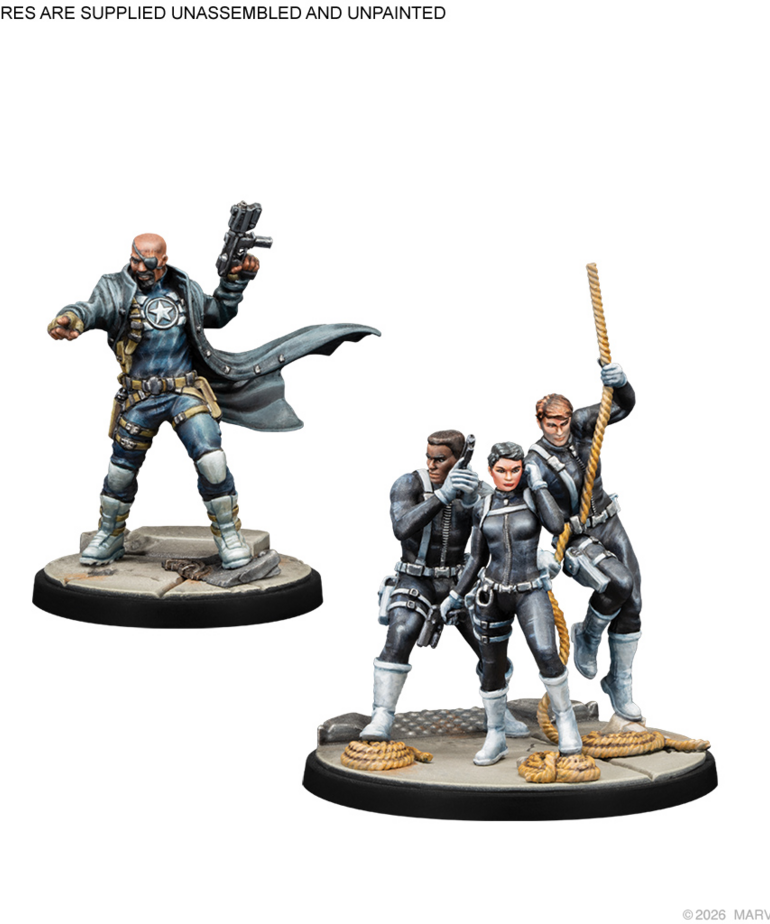 Atomic Mass Games - AMG PRESALE Marvel: Crisis Protocol - S.H.I.E.L.D Affiliation Pack 05/22/2026