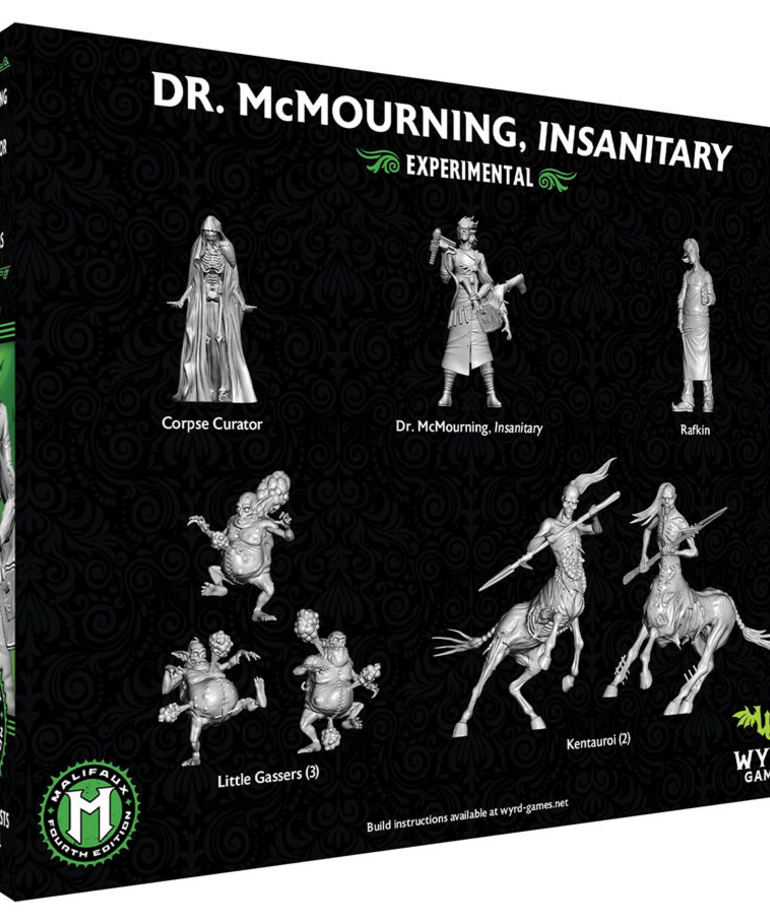 Wyrd Miniatures - WYR Malifaux 4E - Resurrectionists - Dr. McMourning, Insanitary
