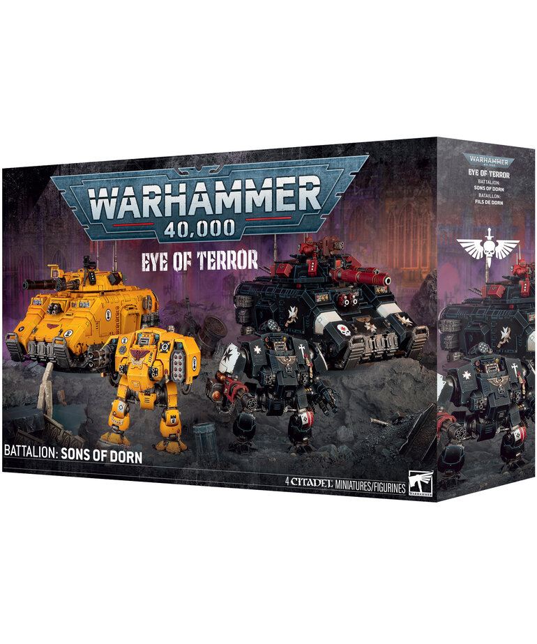 Games Workshop - GAW PRESALE Warhammer 40K - Eye of Terror Battalion - Sons of Dorn 04/18/2026