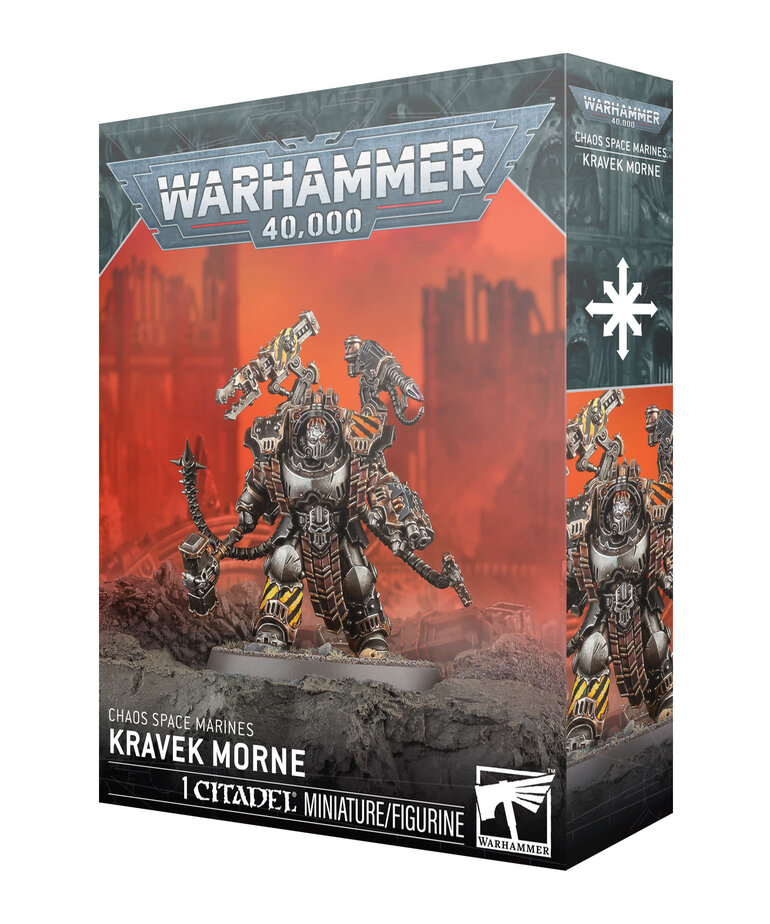 Games Workshop - GAW Warhammer 40K - Chaos Space Marines - Karvek Morne