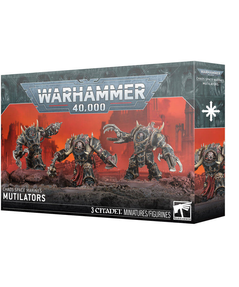 Games Workshop - GAW Warhammer 40K - Chaos Space Marines - Mutilators