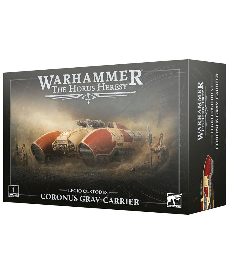 Games Workshop - GAW PRESALE Warhammer: The Horus Heresy - Legio Custodes - Coronus Grav-Carrier 04/25/2026
