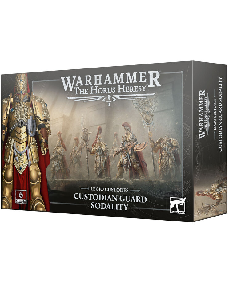 Games Workshop - GAW PRESALE Warhammer: The Horus Heresy - Legio Custodes - Custodian Guard Sodality 04/25/2026