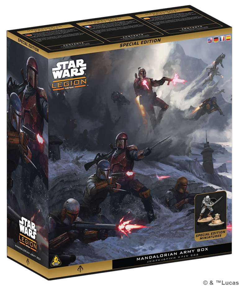 Atomic Mass Games - AMG Star Wars: Legion - Mandalorian Special Edition Army Box