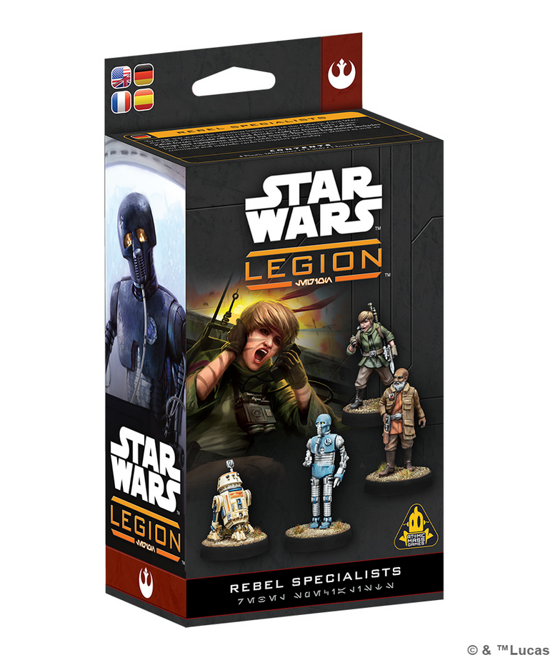Atomic Mass Games - AMG PRESALE Star Wars: Legion - Rebel Specialists 06/05/2026