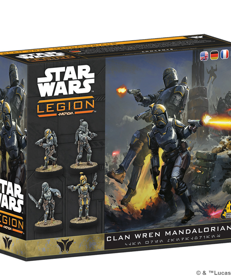 Atomic Mass Games - AMG PRESALE Star Wars: Legion - Clan Wren Mandalorians 06/19/2026