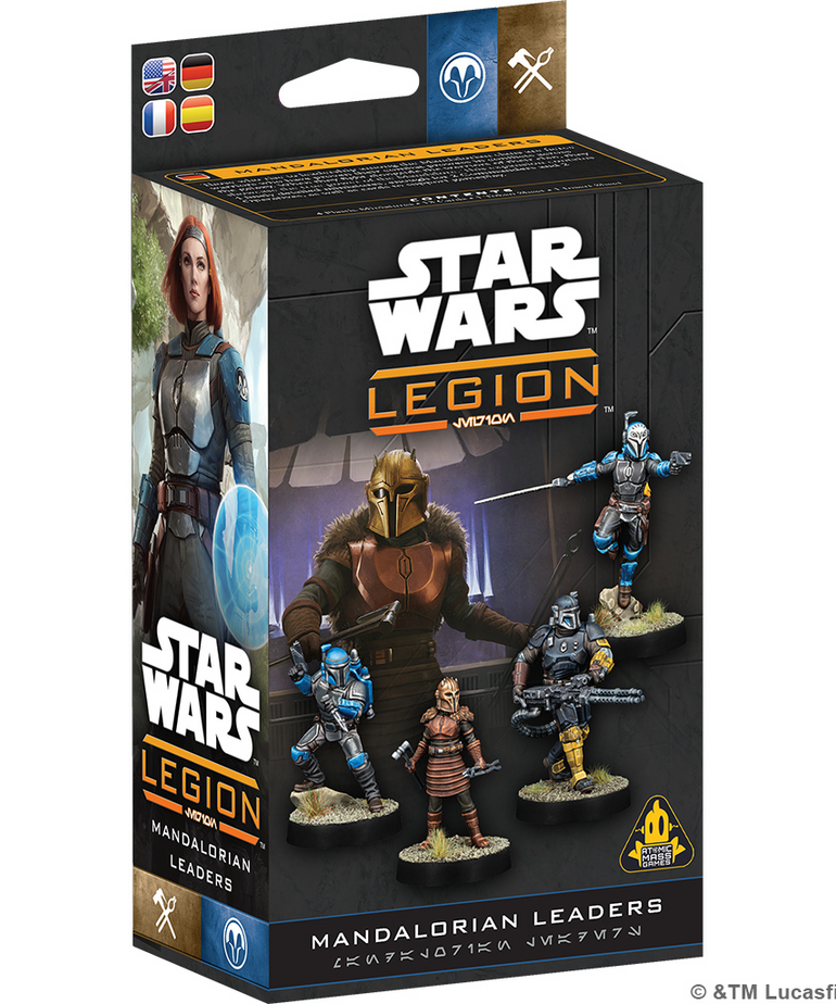 Atomic Mass Games - AMG Star Wars: Legion - Mandalorian Leaders