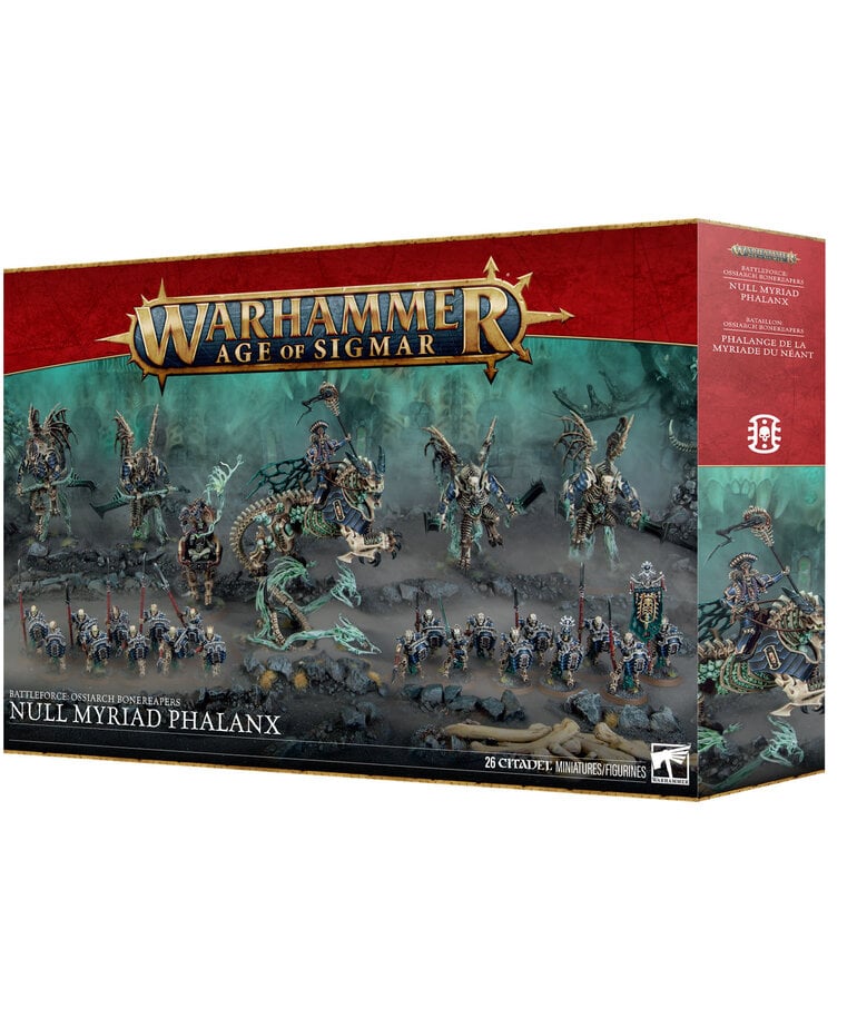 Games Workshop - GAW PRESALE Warhammer: Age of Sigmar - Ossiarch Bonereapers - Null Myriad Phalanx 05/02/2026
