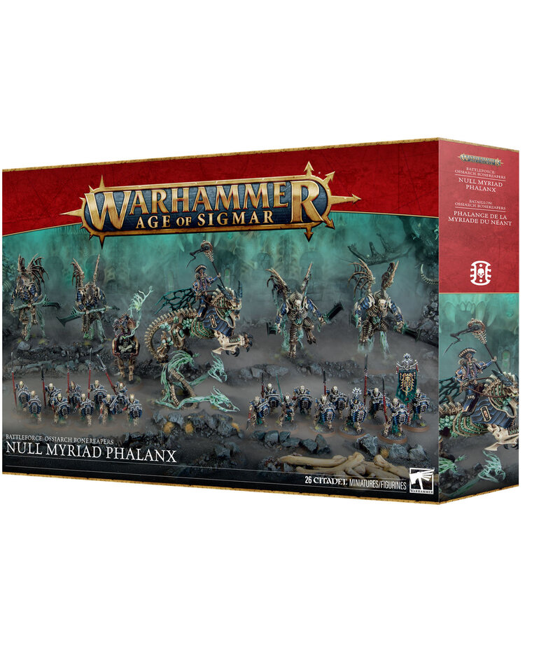Games Workshop - GAW Warhammer: Age of Sigmar - Ossiarch Bonereapers - Null Myriad Phalanx