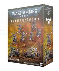 Games Workshop - GAW Armageddon Battalion - Orks PRESALE 05/09/2026 NO REBATE