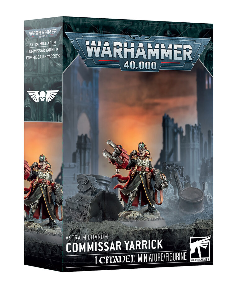 Games Workshop - GAW PRESALE Warhammer 40K - Astra Militarum - Commissar Yarrick 05/09/2026