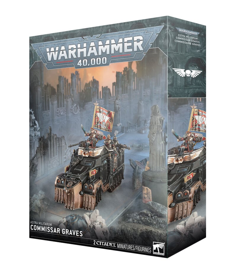 Games Workshop - GAW PRESALE Warhammer 40K - Astra Militarum - Commissar Graves 05/09/2026