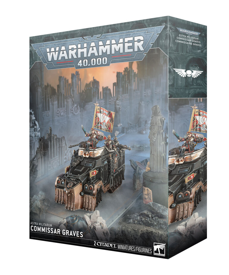 Games Workshop - GAW Warhammer 40K - Astra Militarum - Commissar Graves