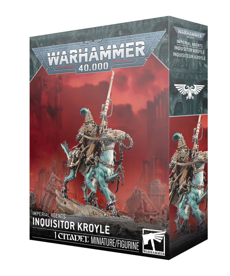 Games Workshop - GAW PRESALE Warhammer 40K - Imperial Agents - Inquisitor Kroyle 05/09/2026