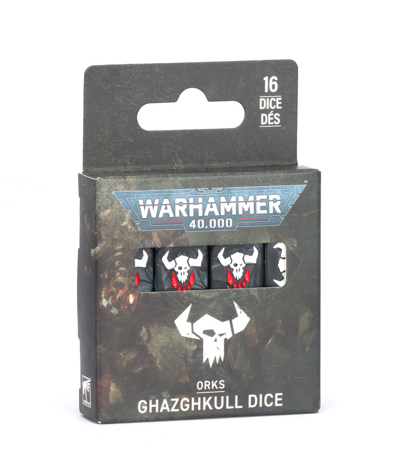 Games Workshop - GAW Warhammer 40K - Orks - Ghazghkull Dice