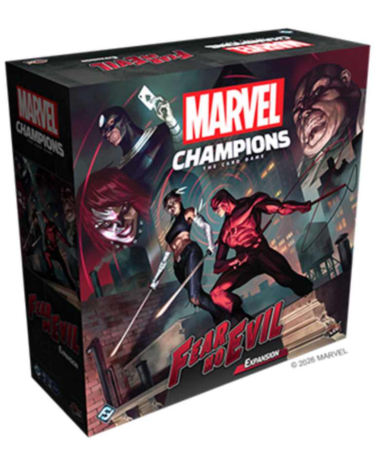 Fantasy Flight Games - FFG PRESALE Marvel Champions: The Card Game - Fear No Evil Expansion 07/24/2026