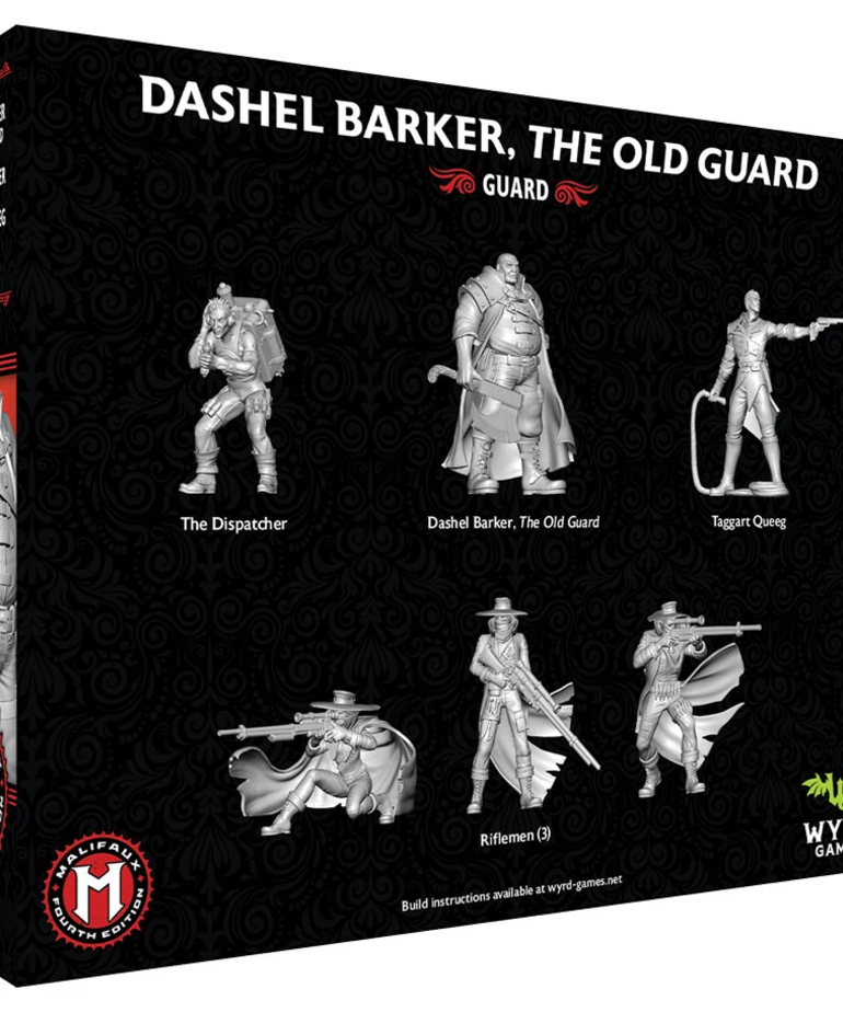 Wyrd Miniatures - WYR PRESALE Malifaux 4E - Guild - Dashel Barker, The Old Guard 05/00/2026