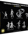 Wyrd Miniatures - WYR PRESALE Malifaux 4E - Outcasts - Viktoria, Twin Blades 05/00/2026
