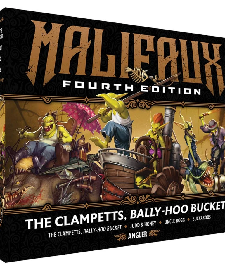 Wyrd Miniatures - WYR PRESALE Malifaux 4E - Bayou - Clampetts, Bally Hoo Bucket 05/00/2026
