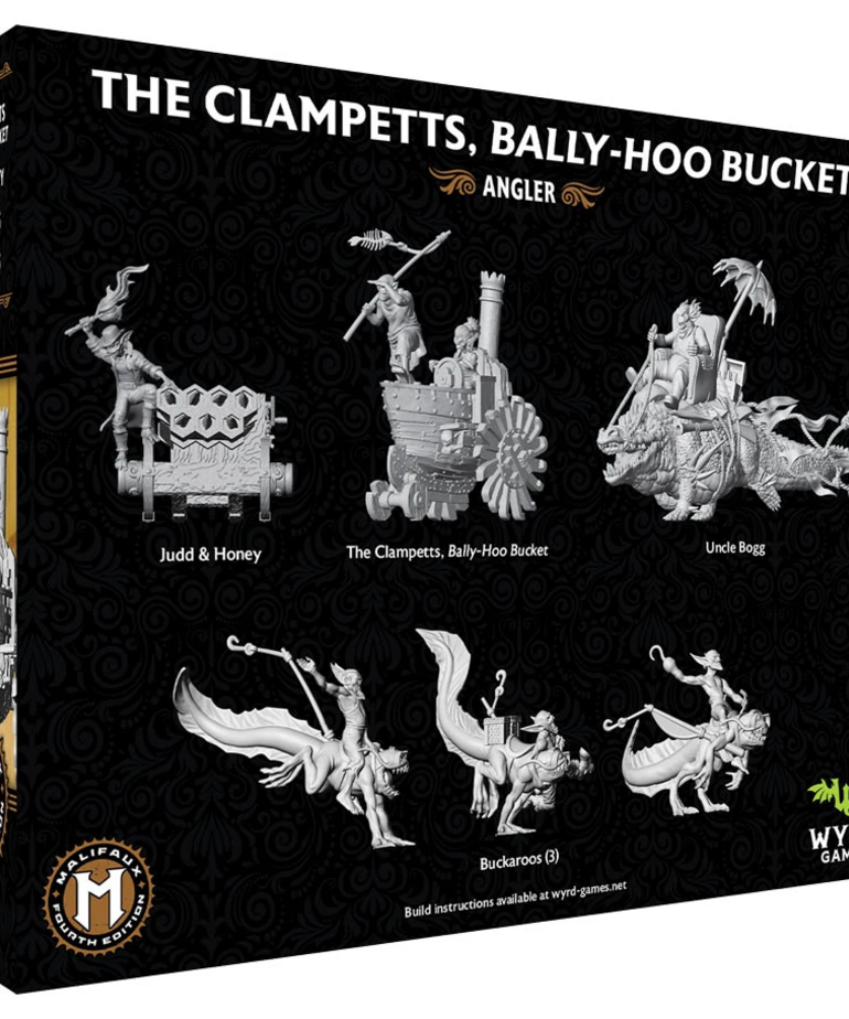 Wyrd Miniatures - WYR PRESALE Malifaux 4E - Bayou - Clampetts, Bally Hoo Bucket 05/00/2026