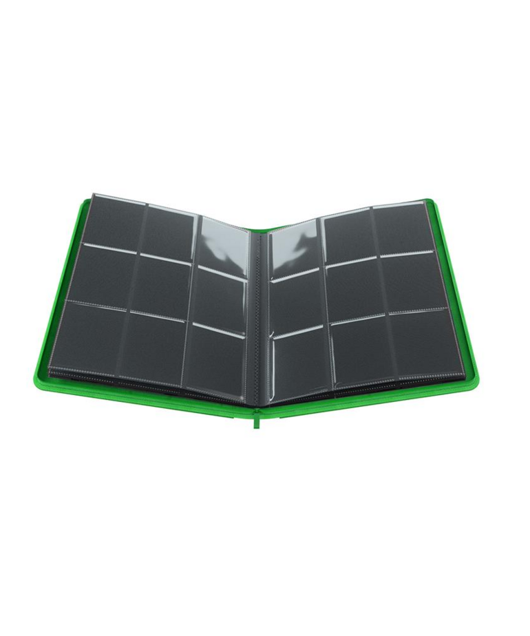 Gamegenic - GG Gamegenic - Zip-Up Album - 18-Pocket Green