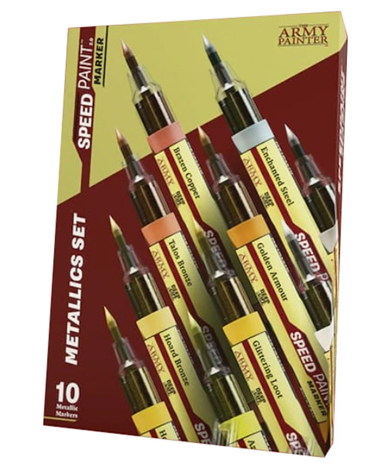 The Army Painter - AMY PRESALE The Army Painter - Speedpaint Marker - Metallics Set 08/15/2026