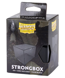 Arcane Tinmen - ATM Deck Box - 100+ Strong Box - Clear Black