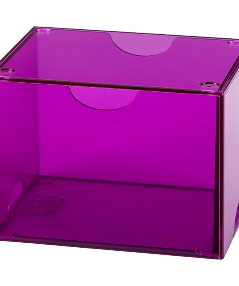Arcane Tinmen - ATM Dragon Shield - Deck Box - 100+ Strong Box - Clear Purple