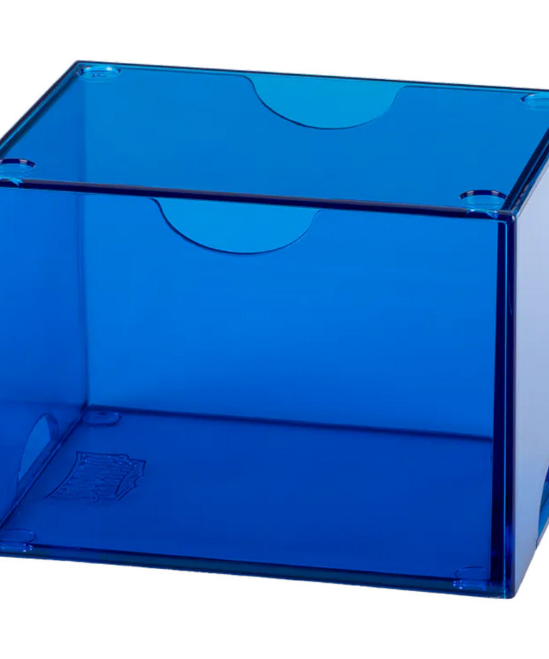 Arcane Tinmen - ATM Dragon Shield - Deck Box - 100+ Strong Box - Clear Blue