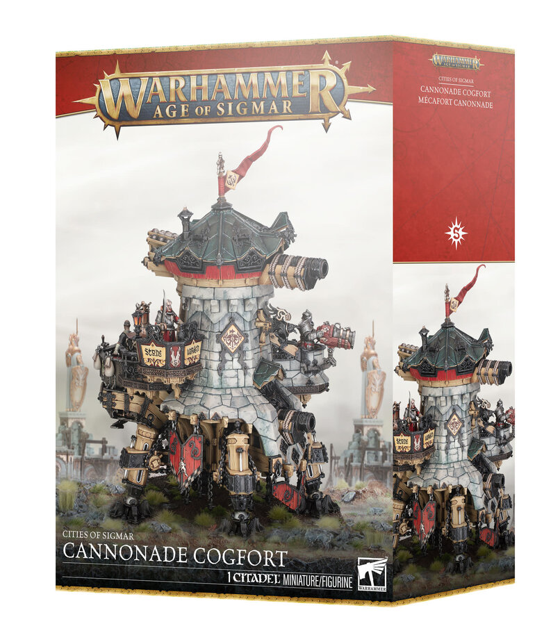 Games Workshop - GAW PRESALE Warhammer: Age of Sigmar - Cities of Sigmar - Cannonade Cogfort 05/30/2026