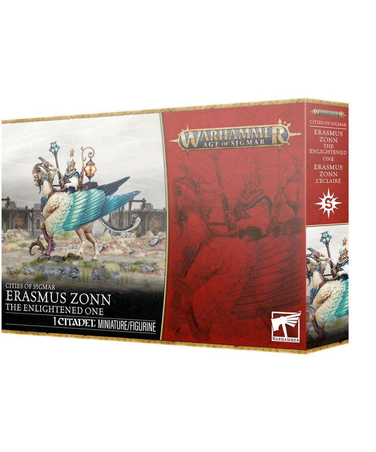 Games Workshop - GAW PRESALE Warhammer: Age of Sigmar - Cities of Sigmar - Erasmus Zonn the Enlightened One 05/30/2026