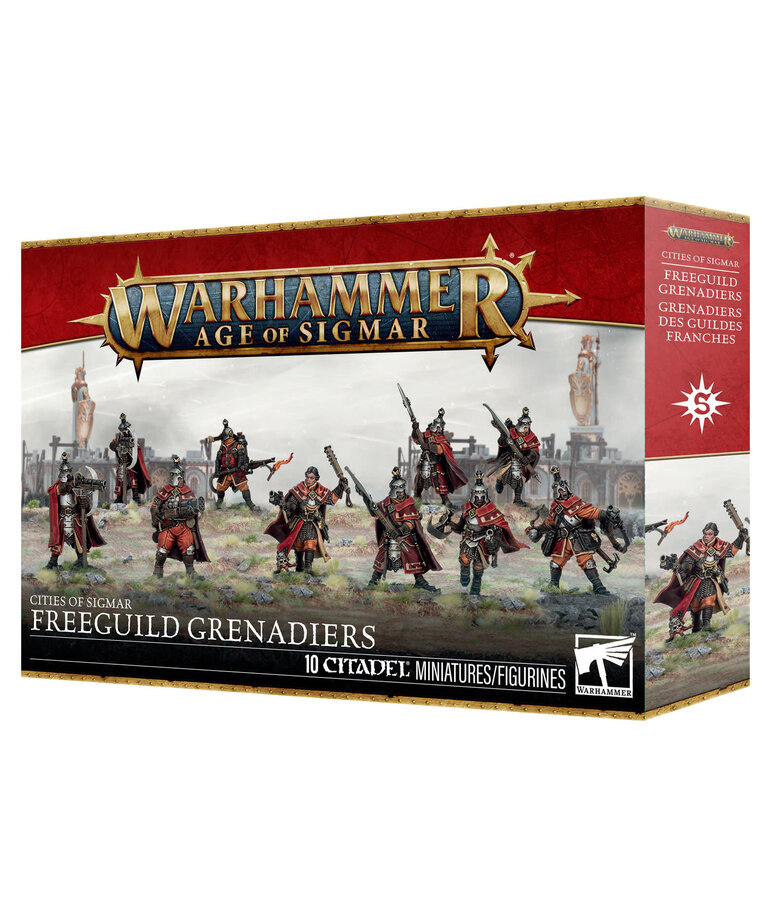 Games Workshop - GAW PRESALE Warhammer: Age of Sigmar - Cities of Sigmar - Freeguild Grenadiers 05/30/2026