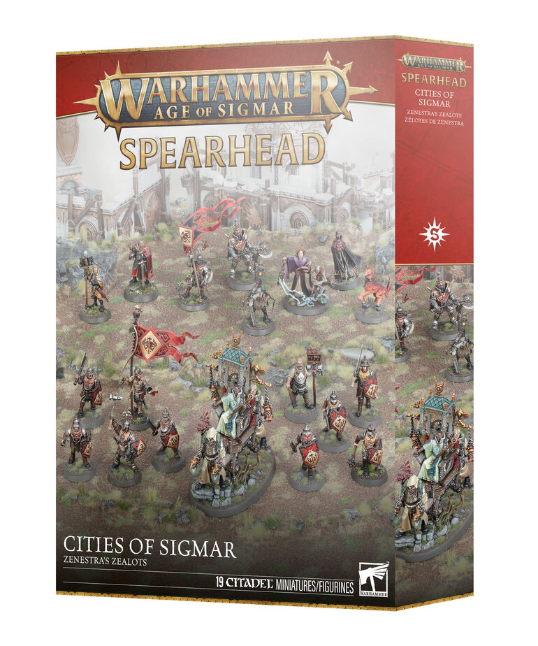 Games Workshop - GAW PRESALE Warhammer: Age of Sigmar - Spearhead - Zenestra's Zealots 05/30/2026