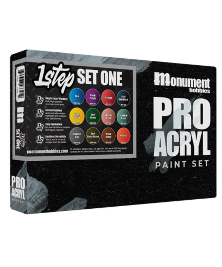 Monument Hobbies - MPA Monument Hobbies - Pro Acryl 1-Step Paint Set 1
