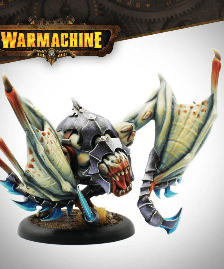 Steamforged Games LTD - STE Warmachine - Dusk Fane of Nyrro - Strygon, Light Warbeast