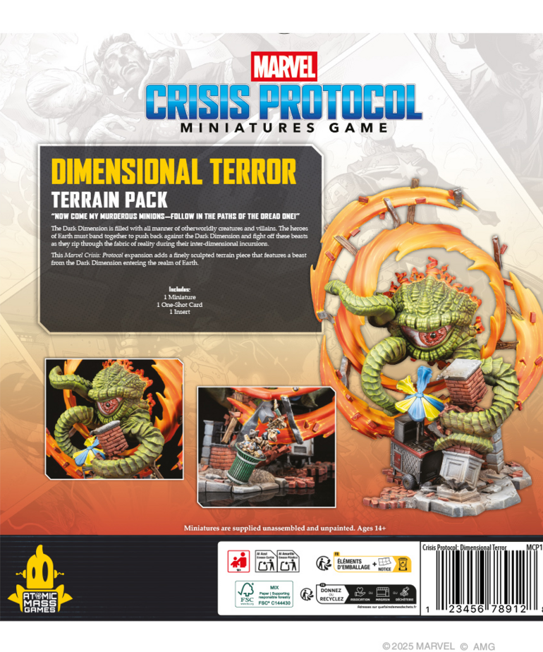 Atomic Mass Games - AMG Marvel: Crisis Protocol - Dimensional Terror Terrain Pack