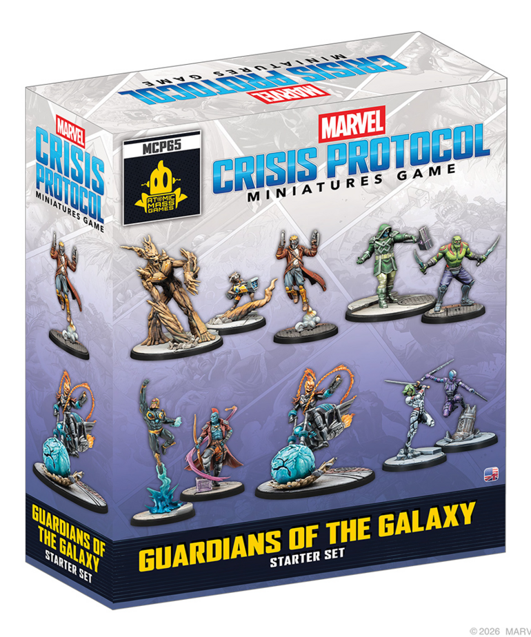 Atomic Mass Games - AMG Marvel: Crisis Protocol - Guardians of the Galaxy Starter Set