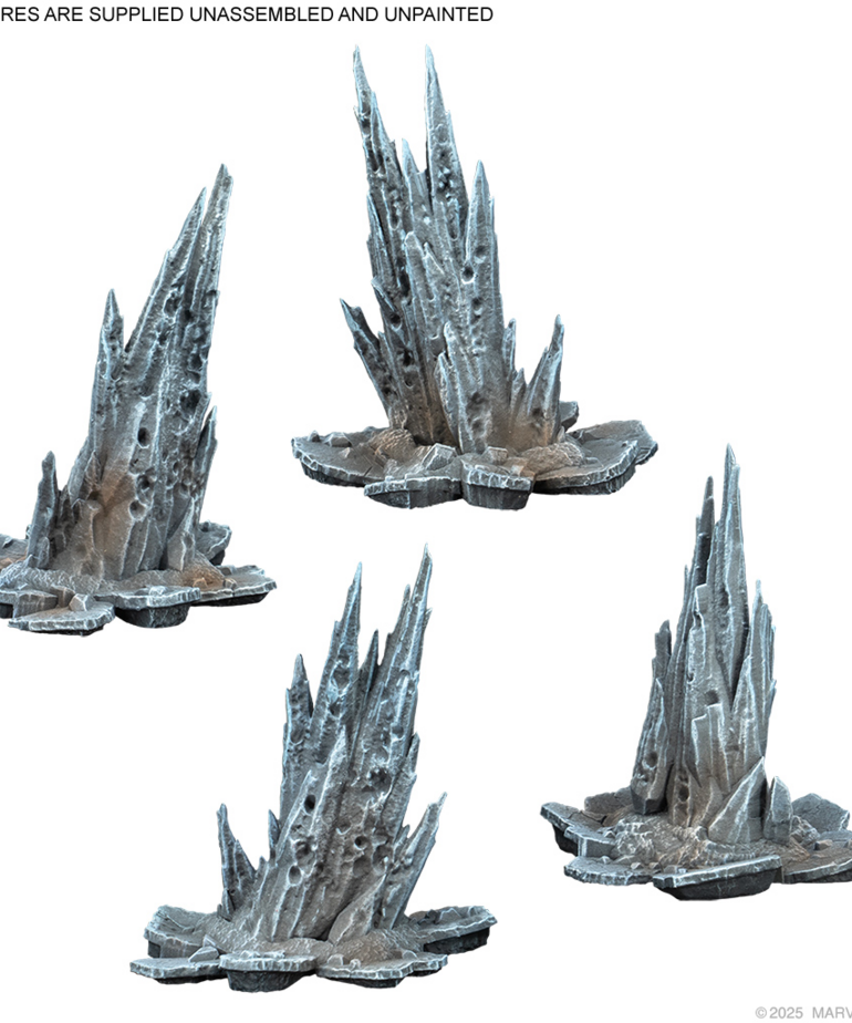 Atomic Mass Games - AMG Marvel: Crisis Protocol - Dark Dimension Incursion Terrain Pack