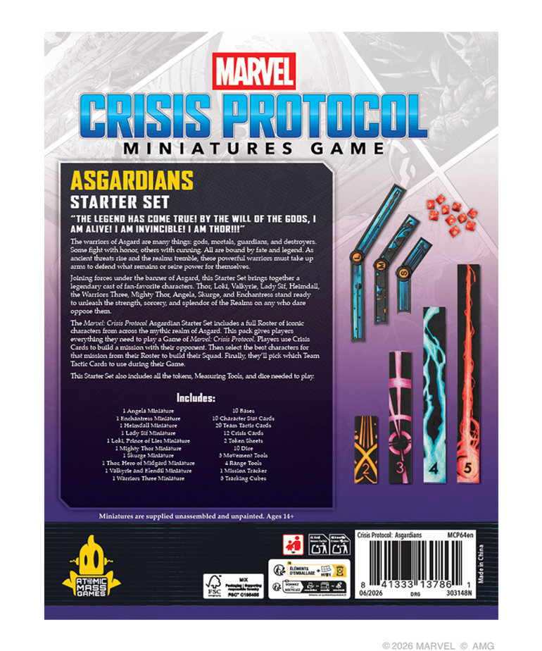 Atomic Mass Games - AMG Marvel: Crisis Protocol - Asgardians Starter Set