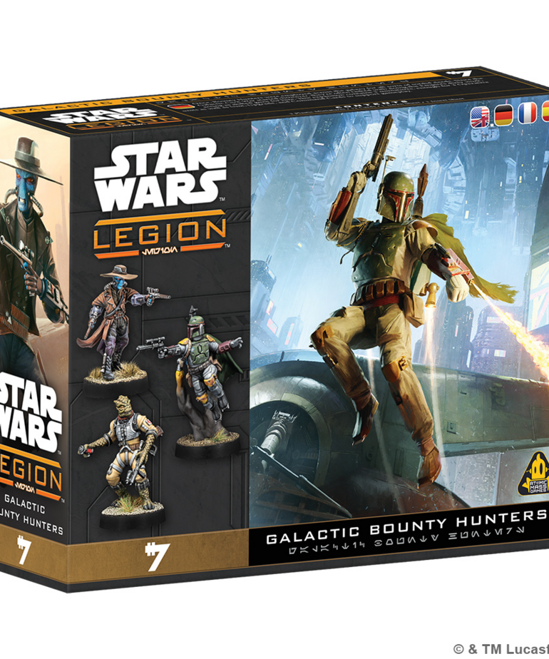 Atomic Mass Games - AMG Star Wars: Legion - Galactic Bounty Hunters