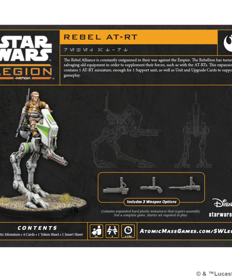 Atomic Mass Games - AMG Star Wars: Legion - Rebel AT-RT