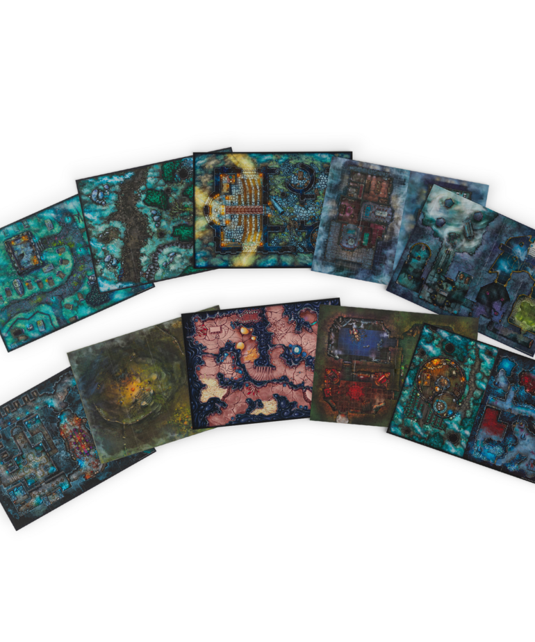 Wizards of the Coast - WOC D&D - Ravenloft - The Horrors Within Map Pack