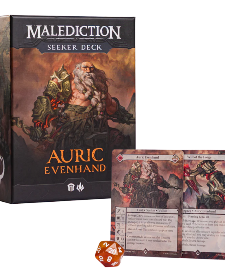 Malediction Malediction - Seeker Deck - Auric Evenhand